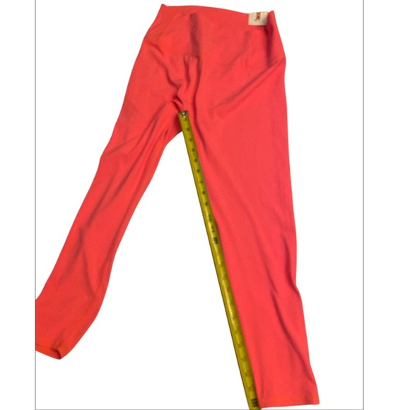 Free People Movement High-Rise Coral Leggings Size Large - Picture 3 of 9